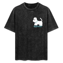 West Highland White Terrier Dog Mom T-Shirt graphics vintage t shirts mens t shirts top quality