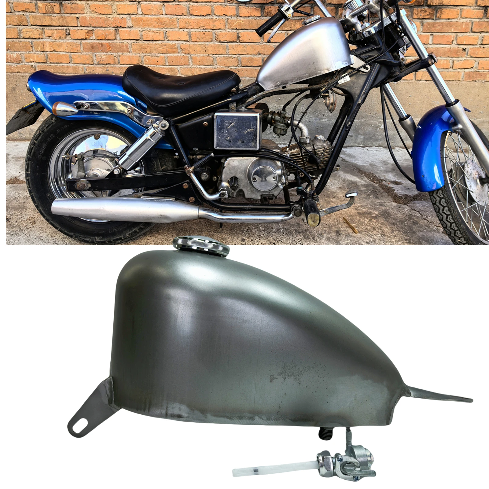 

For Honda JAZZ50 5L Motorcycle Petrol Gas Fuel Tank