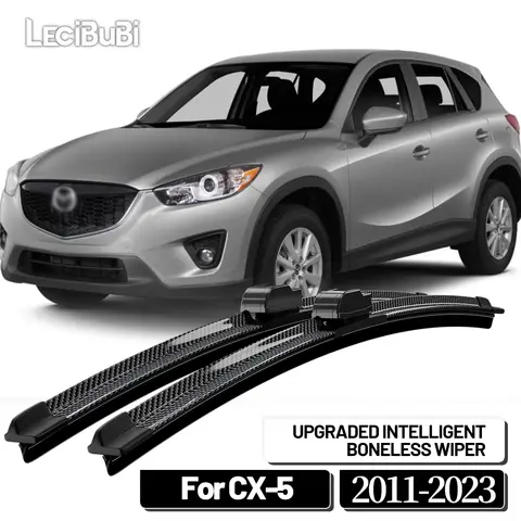 Do Mazda CX-5 CX5 CX 5 KE KF 2011-2023 2015 2016 2017 2018 2 szt. Pióra wycieraczek przedniej szyby z włókna węglowego