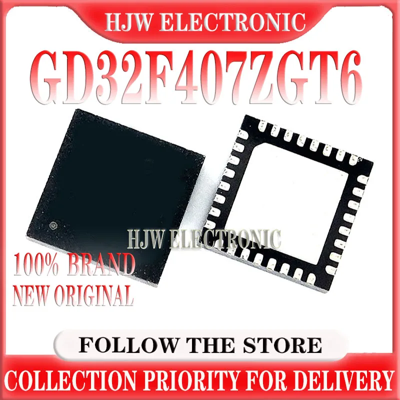 

10-100PCS New Original GD32F407ZGT6 GD32F407ZG GD32F407 LQFP144 Microcontroller Chipset