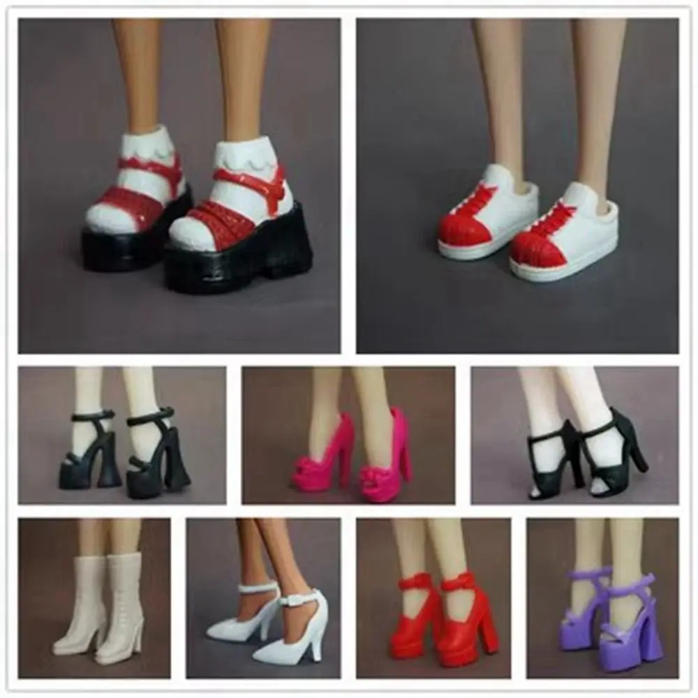 

30cm 1/6 Doll Shoes High Quality 10 Styles Original Super Model Boots Quality Doll Accessories Doll Accessories