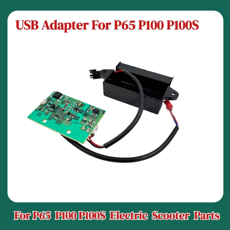 Original Electric Scooter USB Adapter For P65 P100 P100S Electric Scooter Kickscooter USB power converter