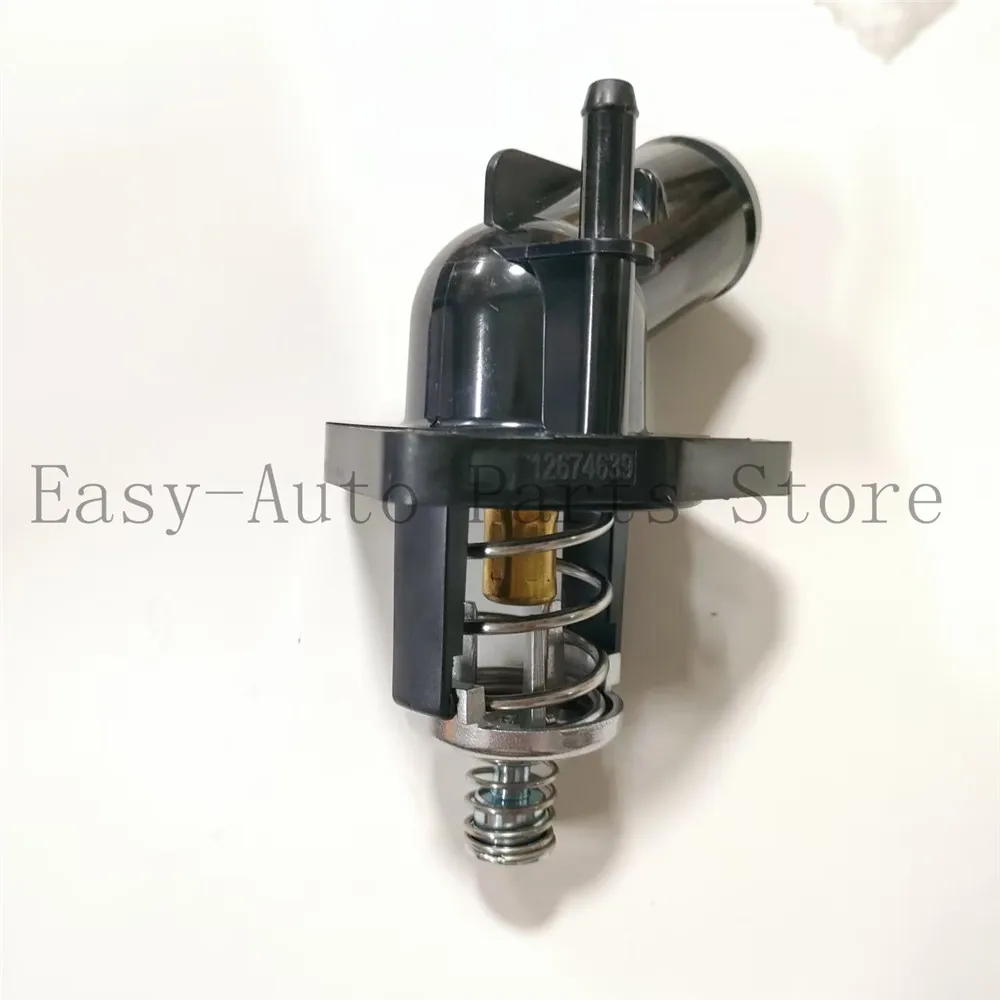 

5pcs Water Outlet Thermostat OEM 12674639 For Chevrolet Silverado Suburban Tahoe Cadillac Escalade GMC Sierra/Yukon 2014-2020