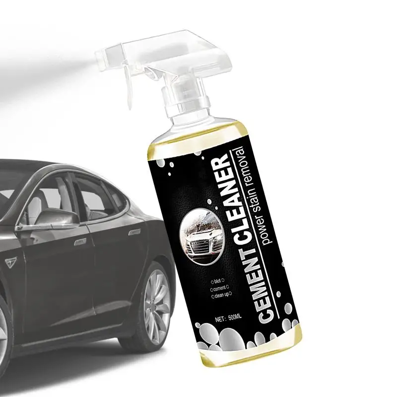 

500ml Car Cement Cleaner In 10 Seconds No Scrubbing Car Cement Remover Spray Multipurpose Cleaner For Cleans Grime Dirt removal