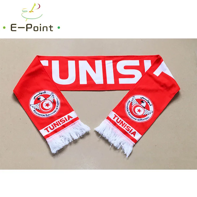 120*17 cm Size Tunisia Scarf for Fans Double-faced Printed NA026