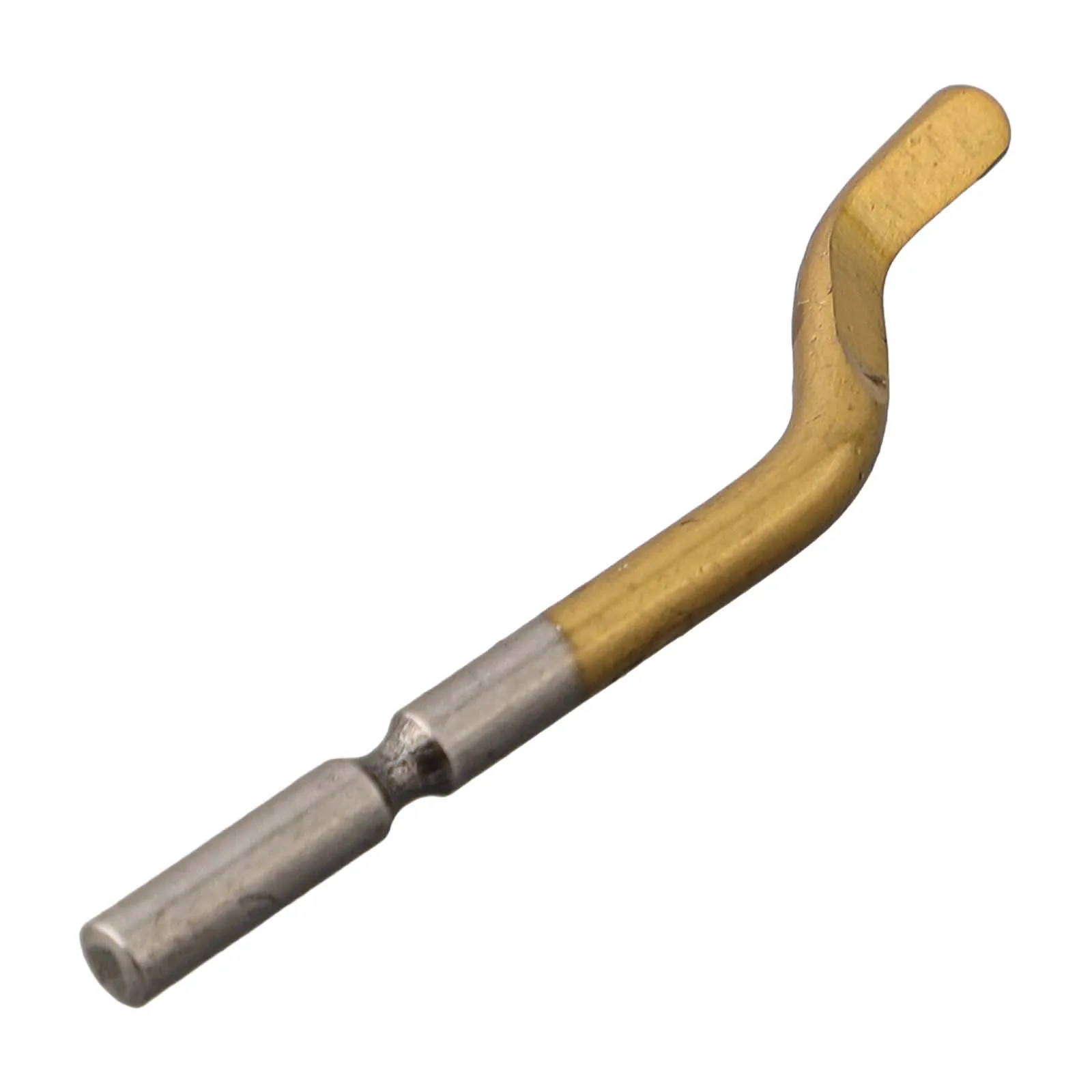 

Manual Deburring Industrial Use Deburring Burr Blade Burr Blade Manual Deburring Gold Color High-speed Steel Blade