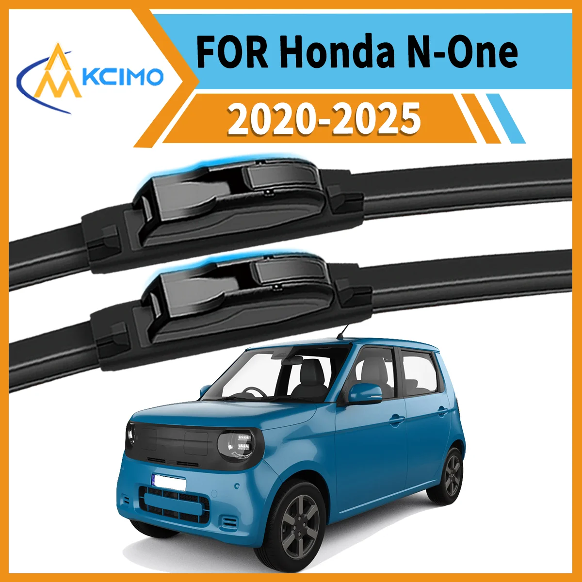 

Drive Confidently 2PCS Premium Wiper Blades for Honda N-One JG3 4 2020-2025 All-Season Clarity Strong Frame Smooth Wipe