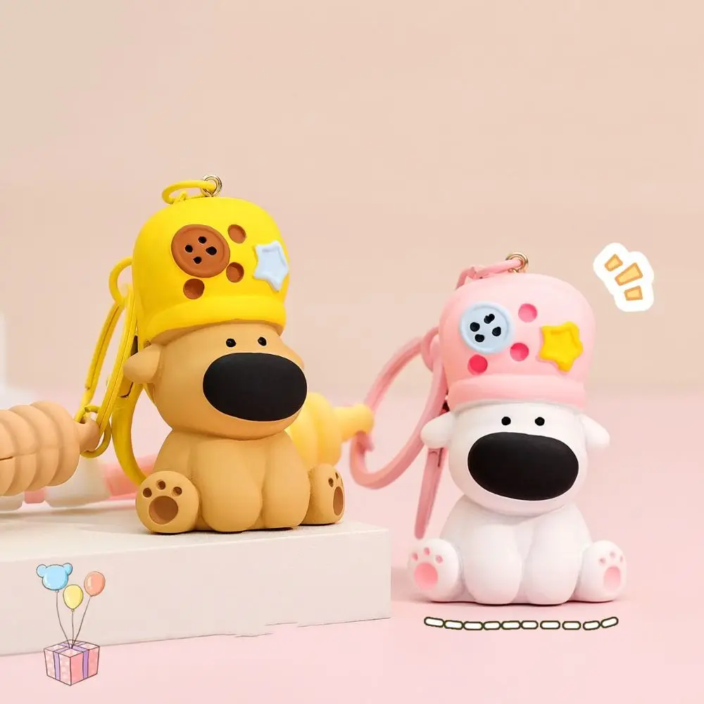 بسيطة الراتنج الكلب الصغير المفاتيح مكافحة خسر معلقة الكلب الحيوان مفتاح قلادة Ins حلية الكرتون الكلب حلقة رئيسية الهدايا الصغيرة #5