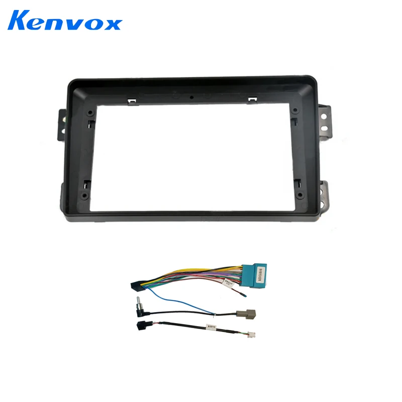 9 Inch Fitting Panel Kit Adapter Android Radio Dashboard Head Unit Mounting Car Frame Fascia For SUZUKI RITZ/Splash 2008-2014