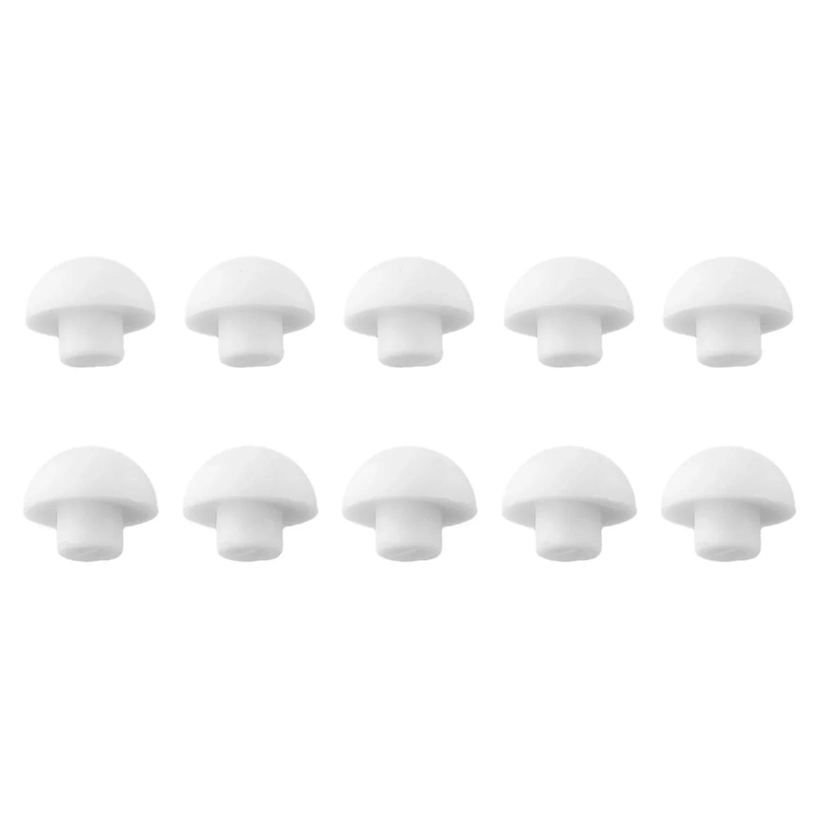 Buffers Toilet Seat Bumpers Home Replace Replacement Top Cover White ABS+TPE Kit Pack Pads Set Stopper Supplies