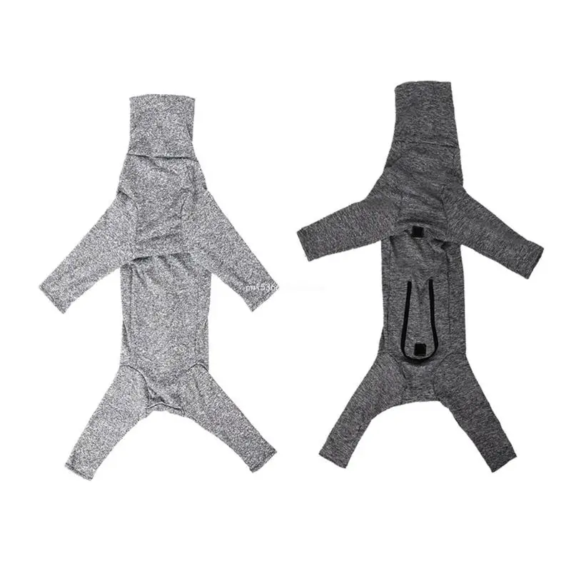 Shedding Control Dog Suit for Indoor Surgery Recovery Dogs OnePiece Jumpsuit Anxiety Calming Shirt for Male Female Dogs