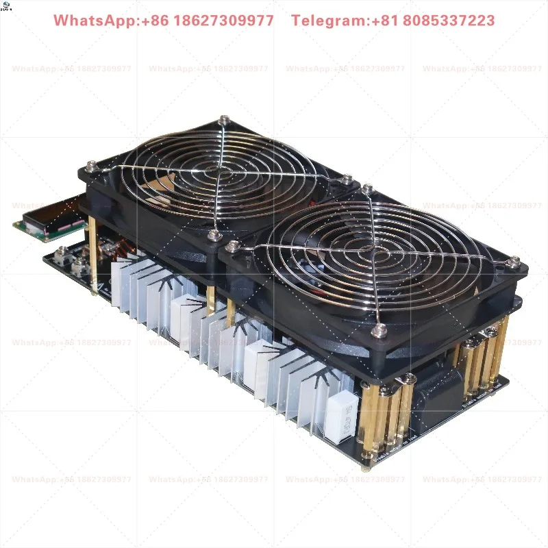 2500W ZVS Tap-free High Frequency Induction Heating Machine High Power Intermediate Frequency Furnace