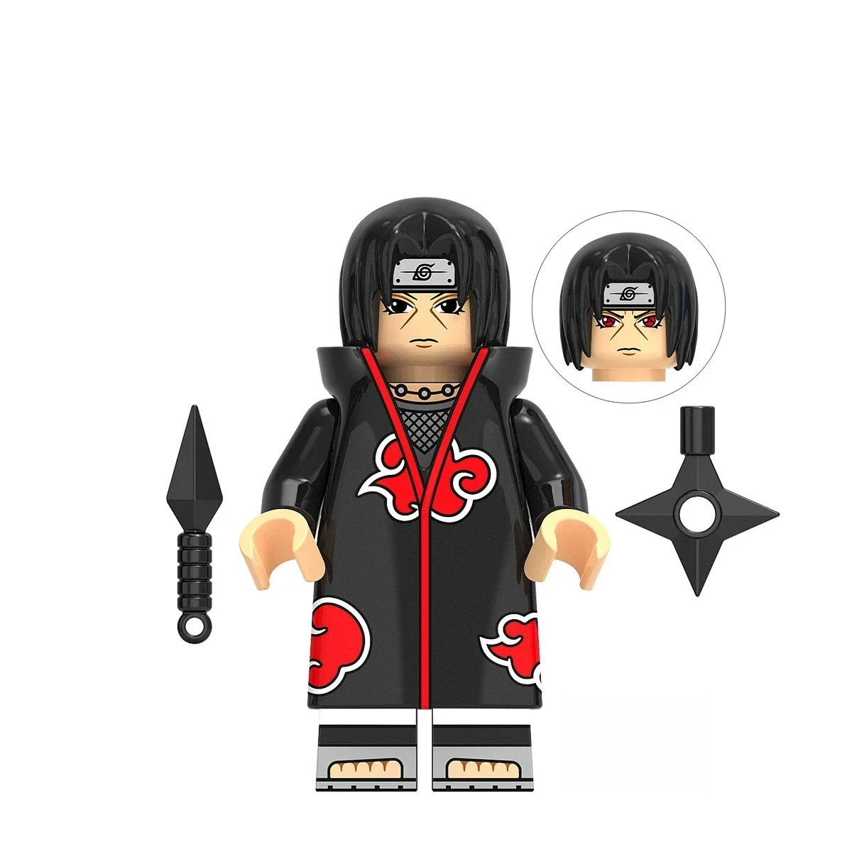 أنيمي ناروتو عمل الشكل Akatsuki تجميعها اللعب الحلي ساسوكي لتقوم بها بنفسك نموذج الكرتون Itachi الطرفية هدايا عيد ميلاد الأطفال