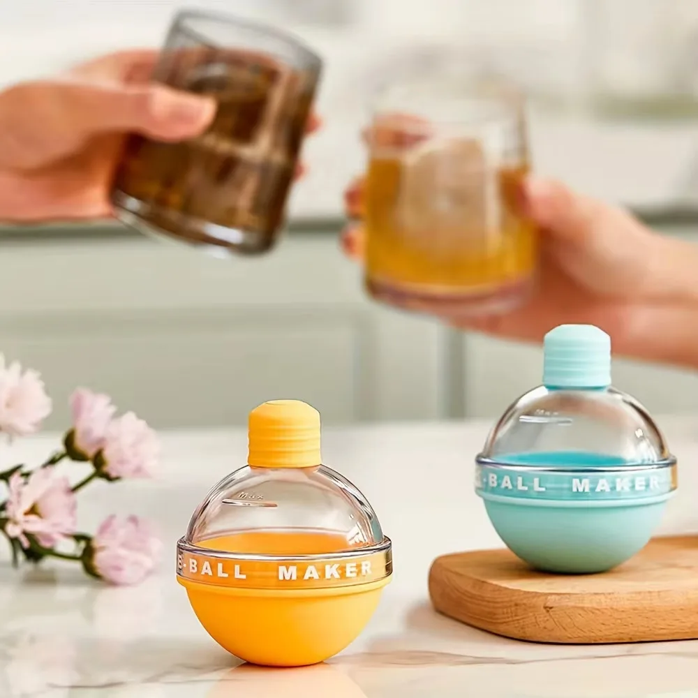 بيع قسط سيليكون الجليد المجال قوالب ويسكي صانع كرة الثلج قالب قابلة لإعادة الاستخدام المجال قالب الثلج لحفلات الكوكتيلات المشروبات المبردة #4