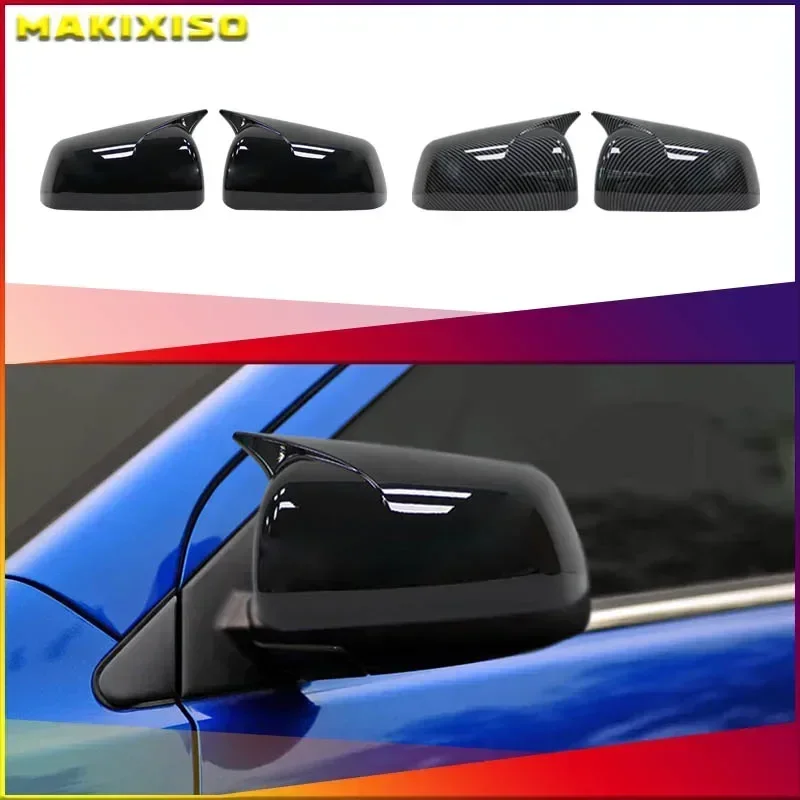 For Mitsubishi Lancer X 10 EX EVO 2013-2016 Side Door Rearview Mirror Cover Cap Trim Shell Sticker Car Styling Accessories Part