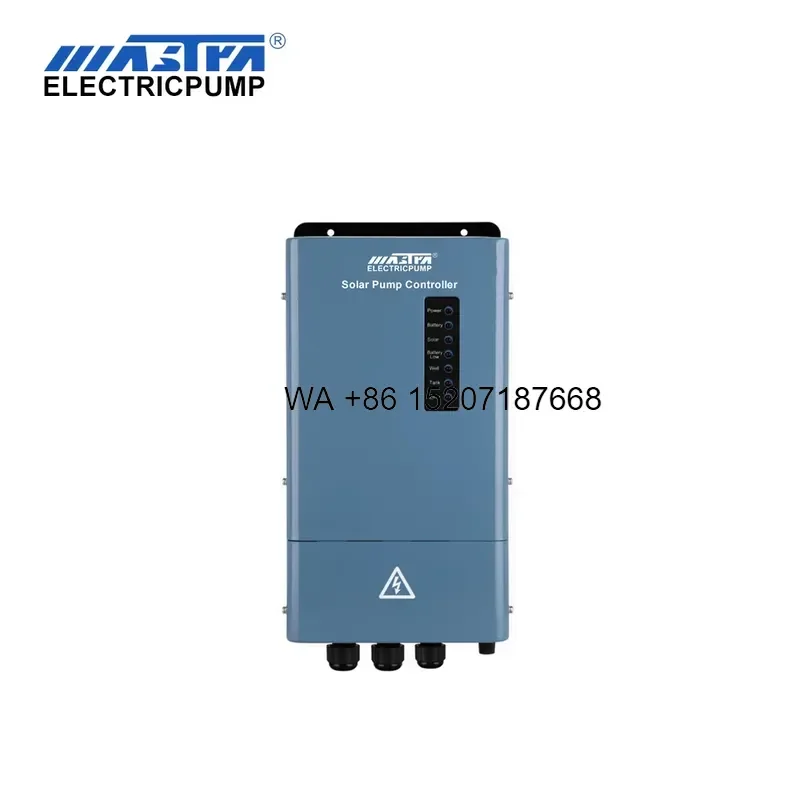 Wmwmnu for MASTRA 4 Inch 110V 1.5kW All Stainless Steel Deep Well Solar Power Borehole Pumps System Submersible DC Solar