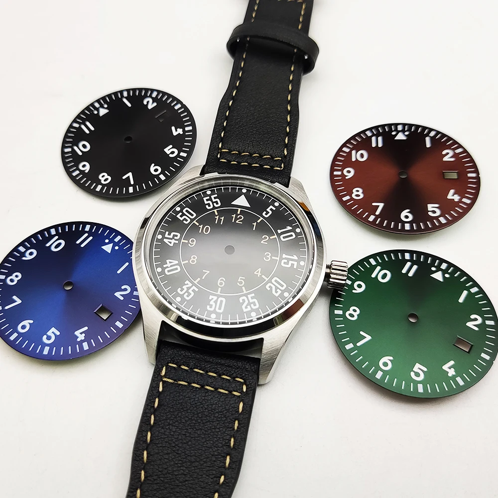 

Men's Watch 40mm Waterproof Stainless Steel Case+Dial+Strap Watch Modification Accessories for Japan NH35NH36 Movement