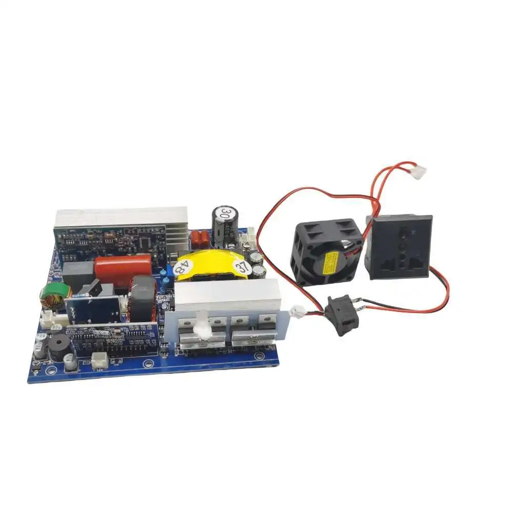 純粋な正弦波インバーターメインボード12v24v48v〜220vフルパワー300w500リチウム電池一体型機械