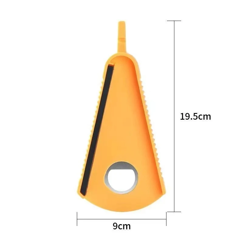 4 in 1 Multi Function Non-Slip Bottle Opener Tools  Jar Opener Gripper BeerOpener for Weak hands,Children