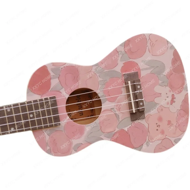 Good-looking 21-Inch Cute Ukulele Small Guitar Children's 23-Inch Musical Instrument