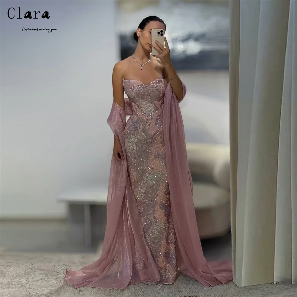 

Clara Custom Fishtail Sweetheart Off-shoulder Lace Evening Dresses Woman Elegant Party Dresses 2026 Luxury Evening Prom Dress