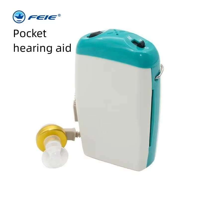 High Power Pocket Style  New Best Quality Prothese Auditive Factory  Hearing Aids Home  The Care Simple Operation