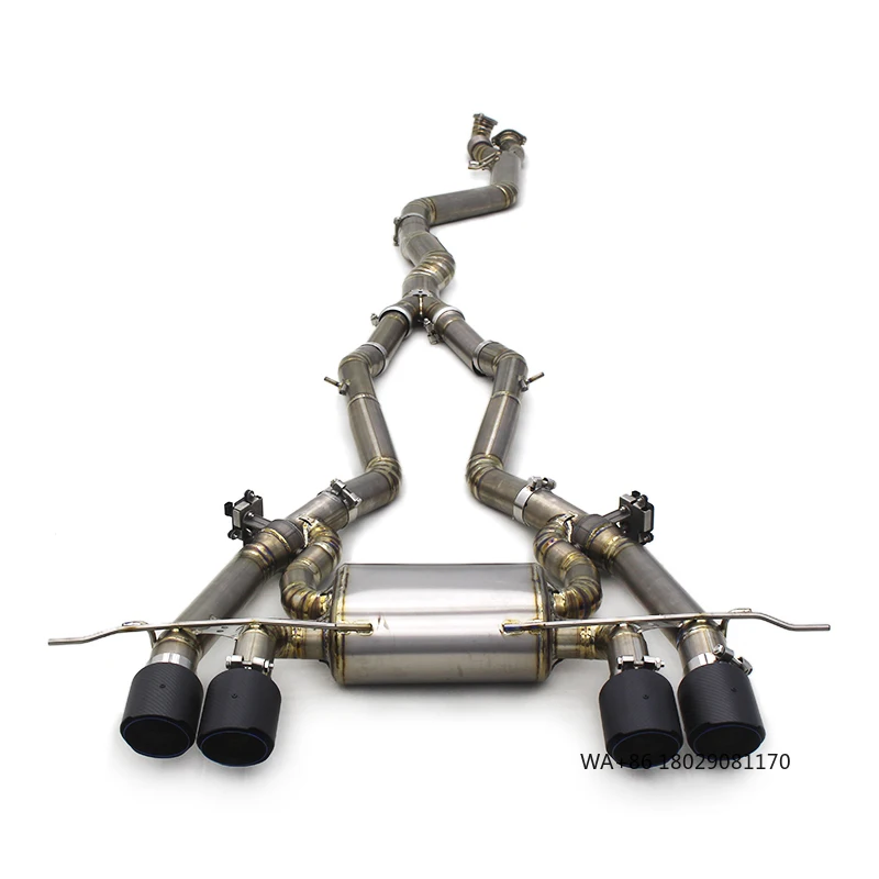 

OEM Titanium Exhasut Pipes Escape for M3/M4 G80/G82 3.0T 2021-2023 Catback Exhaust System Valvetronic Exhaust Pipe Muffler