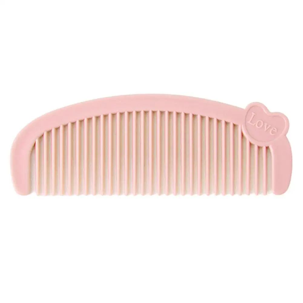 Portable Cute Pattern Fruit Hair Comb Kids Hairdressing The Combs Fine-toothed Anti-static Hurt Head Comb Not Comb V3C4