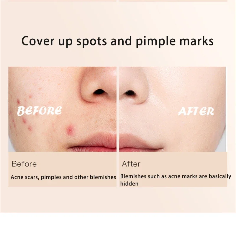 حتى لون البشرة ترطيب السيطرة على النفط السائل المخفي النمش يغطي علامات حب الشباب الهالات السوداء المخفي ماكياج الوجه/العين #4