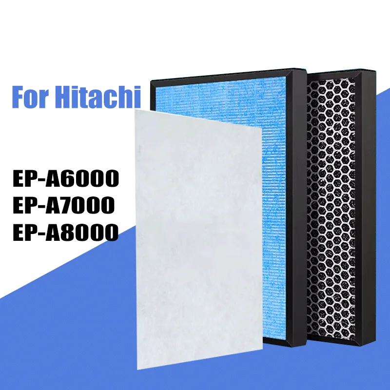 HEPA Filter Carbon Filter EPF-DV1000H EPF-DV1000D for Hitachi EP-A6000 EP-A7000 EP-A8000