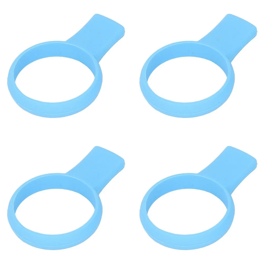 

4PCS Silicone Tennis Grip Trainer Lightweight Finger Training Aid Tennis Racket Trainer Handle Isolator Grip Correction Device