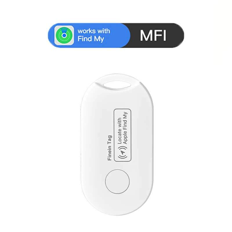 Smart Tag Global Locator GPS Tracker Works with iOS Apple Find My APP Anti-lost Finder Locator for Keys Wallet Car Pet Luggage