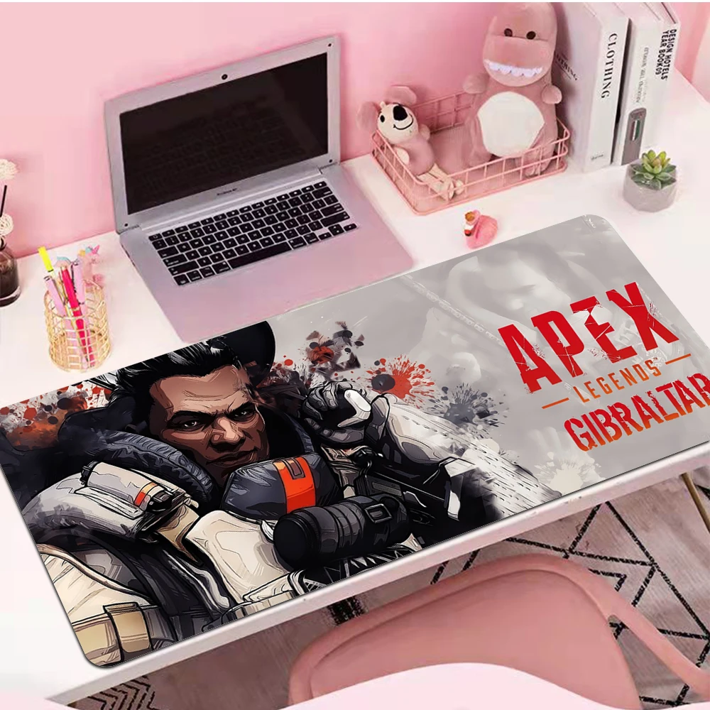 Apex Legend Keyboard Mousepad Adorable Computer Gaming XL Mouse Pad Speed Padmouse Large Grande Mouse Mats Office Desk Protector