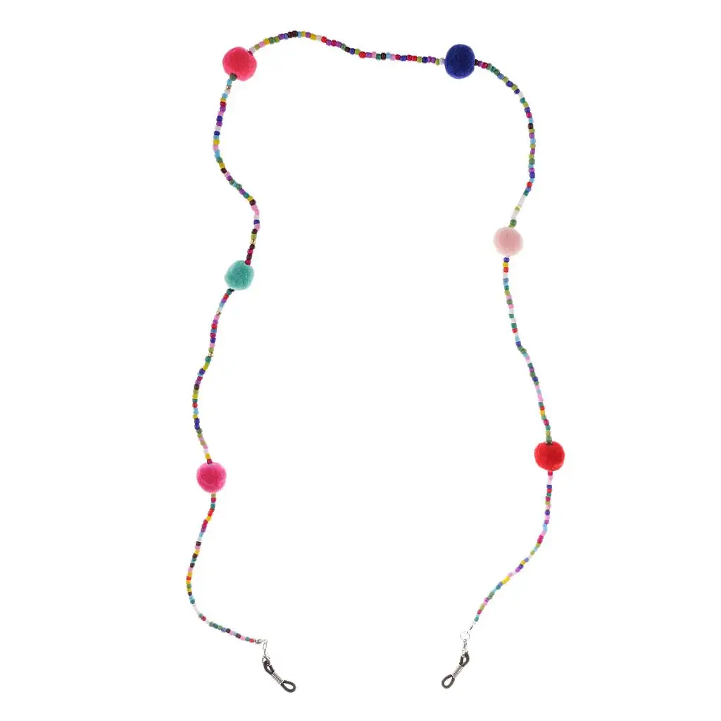 حامل النظارات حزام تثبيت النظارات، سلسلة مطرزة للنظارات الشمسية للأنشطة الخارجية