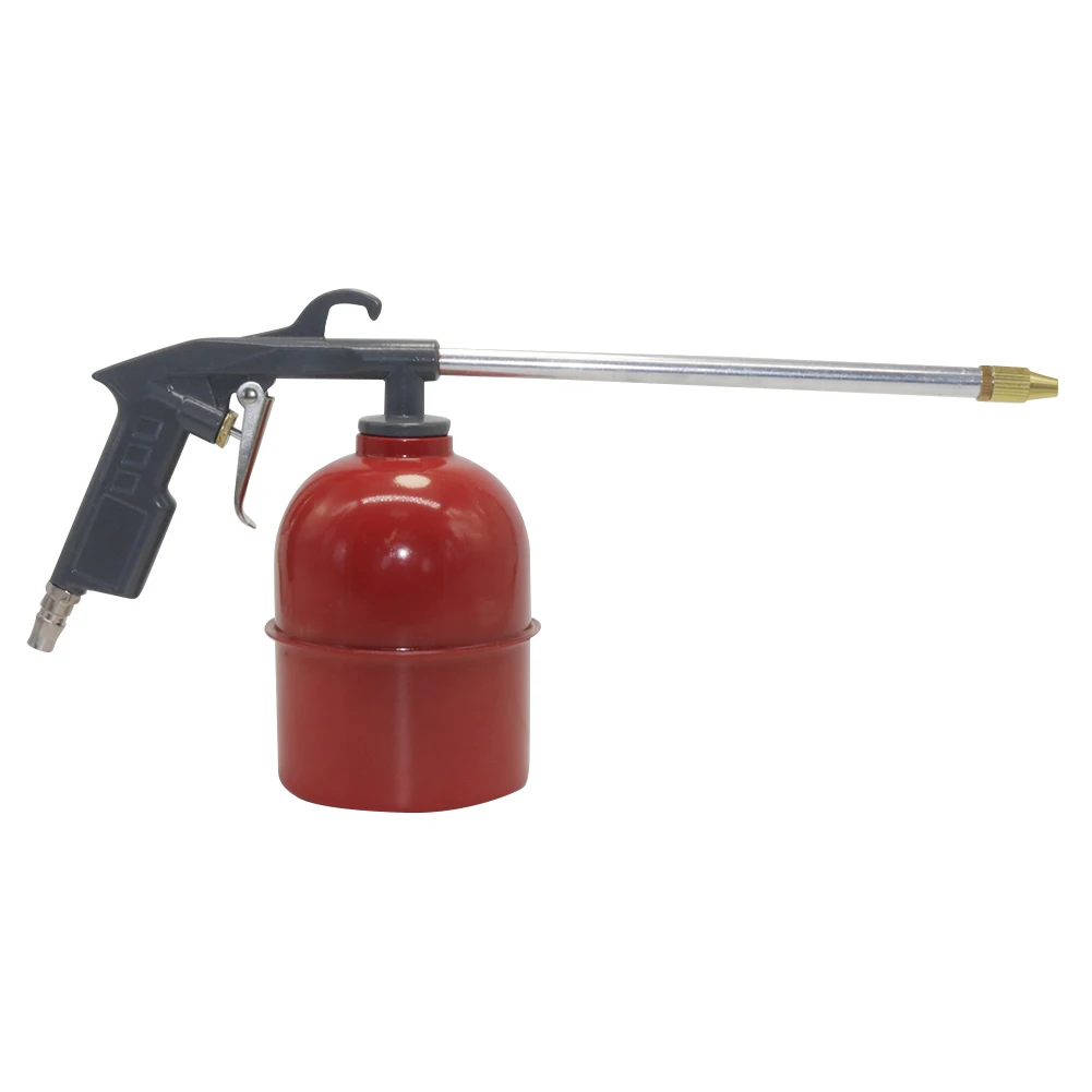 Automobile Engine Cleaning Gun Red Pot Cleaning Gun Zinc Alloy Pneumatic Cleaning Gun Cleaning Oil Duct Pneumatic Car Engine