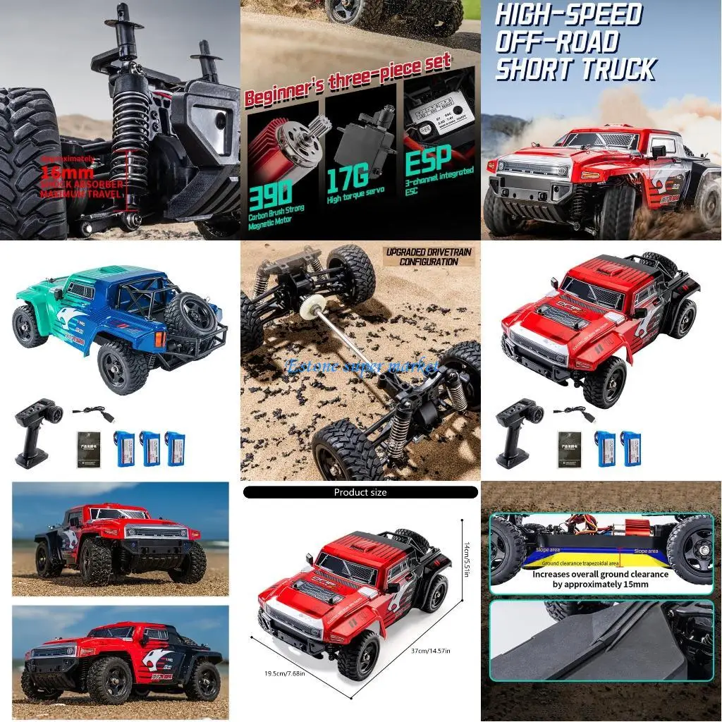 

090B 1:12 High Speed Car Remote Control Offroad Model Toy 4WD Electric Climbing Car