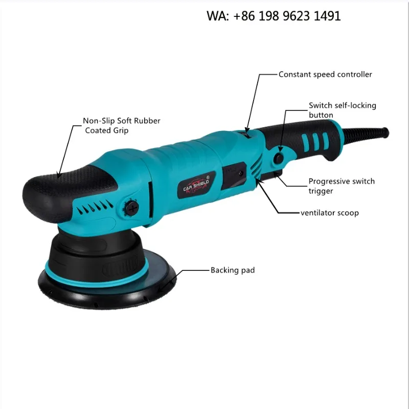 Low Noise Multi-Speed Dual Track Buffing Frame Stable Rotation Motion For  Daily Vehicle Surface Wax Polishing Care