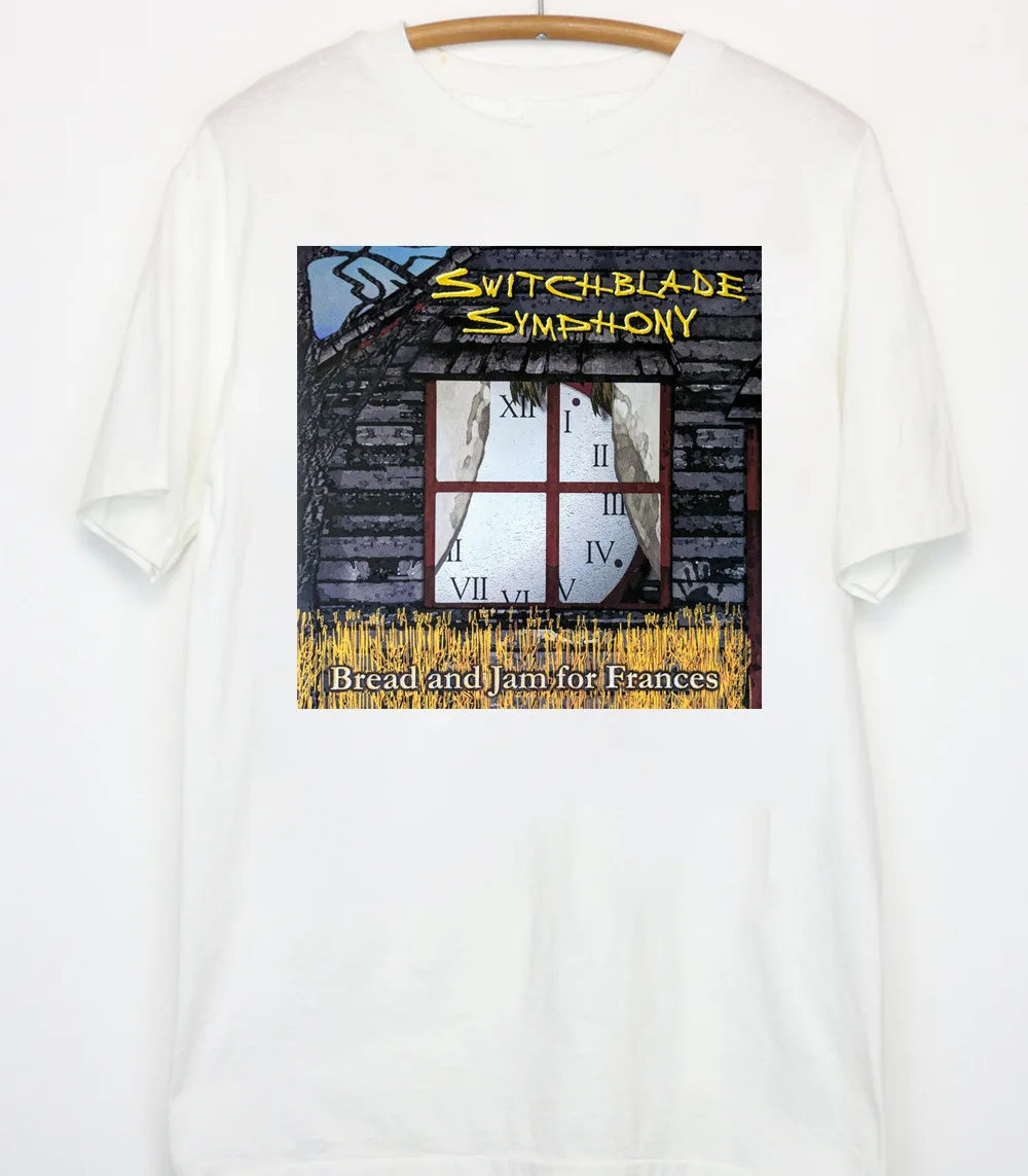 Switchblade Symphony Bread And Jam For Frances white T-shirt Unisex 1F739