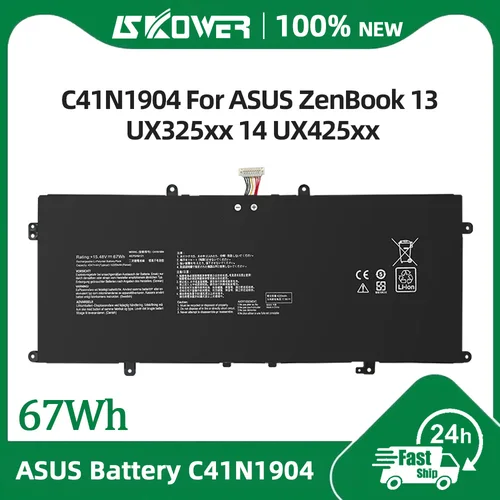 SKOWER C41N1904 batería del ordenador portátil para ASUS ZenBook 13 UX325xx UM325SA UX363EA 14 UX425xx UM425IA UX371EA UX391UA UX393xx S435EA