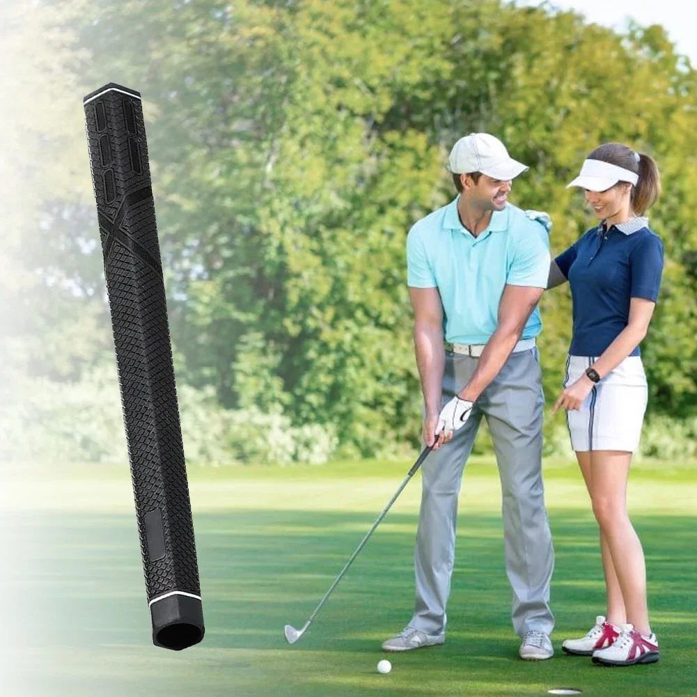 Golf Club Grip Rubber Golf Grip High Feedback Non-slip Golf Grip Hexagon Comfortable Golf Grip Universal for Golf Sports