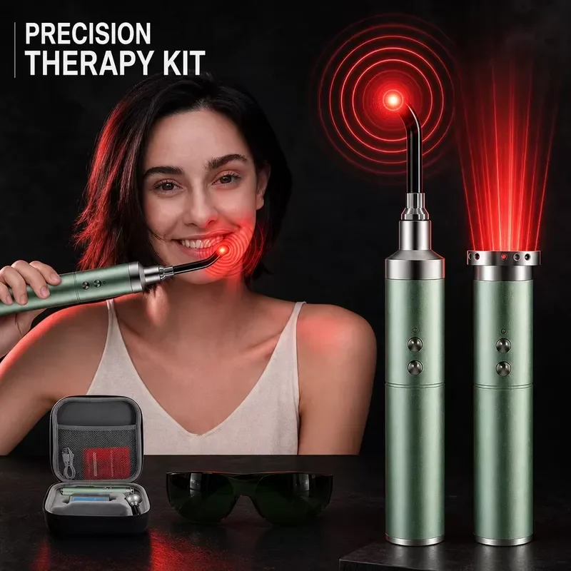 Infrared Red Light Therapy Stick Head 460nm 630nm 660nm 850nm 900nm LED Aiming Device for Lips Skin Care Beauty Treatment