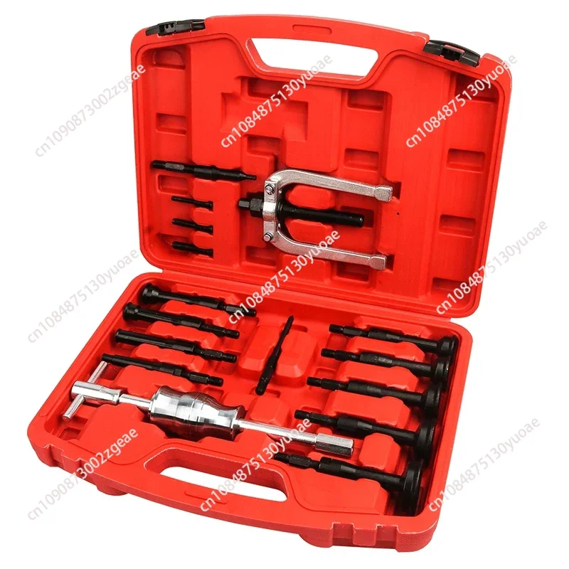 16Pcs Blind Inner Bearing Puller  Set Car Bearing Slide Hammer Puller Blind Hole Bearing Race And Seal Puller Extractor Kit