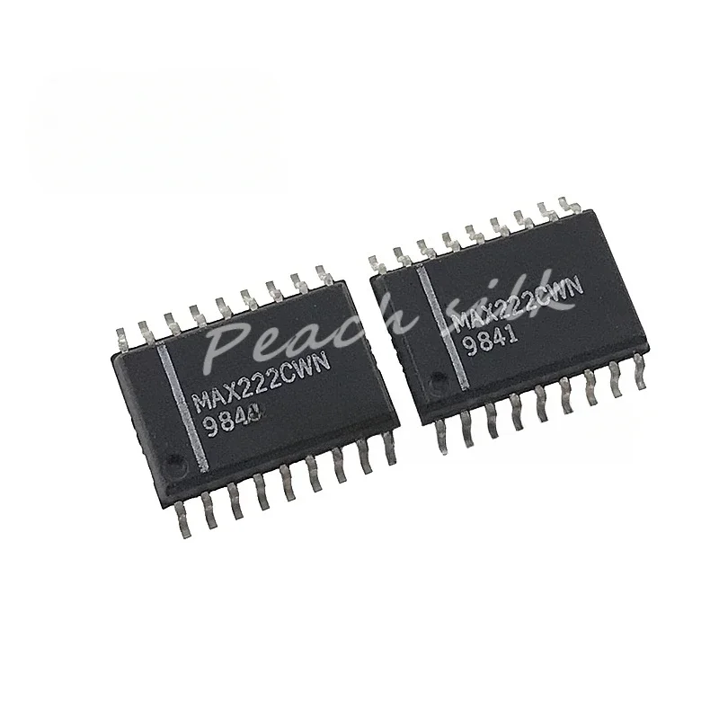 (5piece)MAX222CWN  MAX222EWN SOP18 wide body driver transceiver interface chip