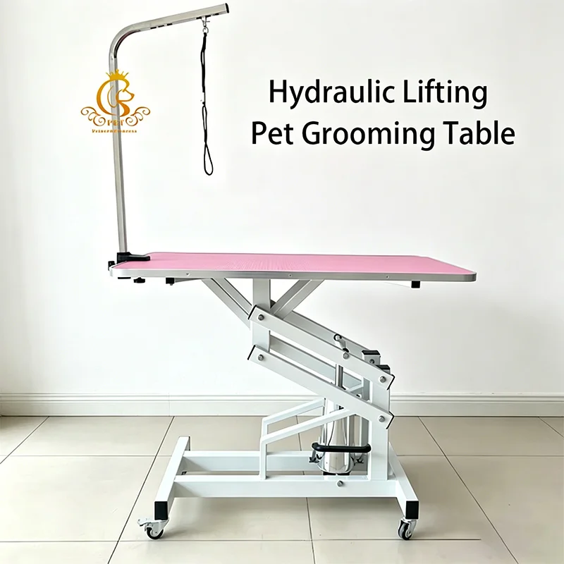 EUR PET Factory Direct Hydraulic Lifting Grooming Table Adjustable Height Pet Grooming Equipment For Commercial Use