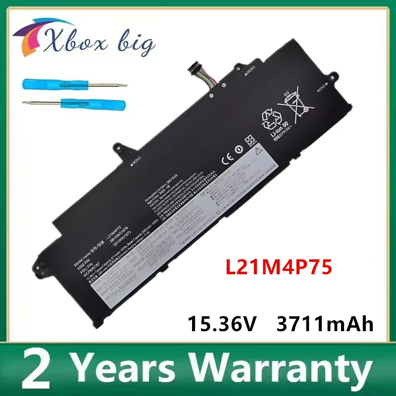 L21L4P73 57WH Laptop Battery For Lenovo ThinkPad T14s Gen 3 Gen 4 21BR 21BS 21F8 21F9 Series 4ICP5/68/70 L21M4P75 L21B4P71