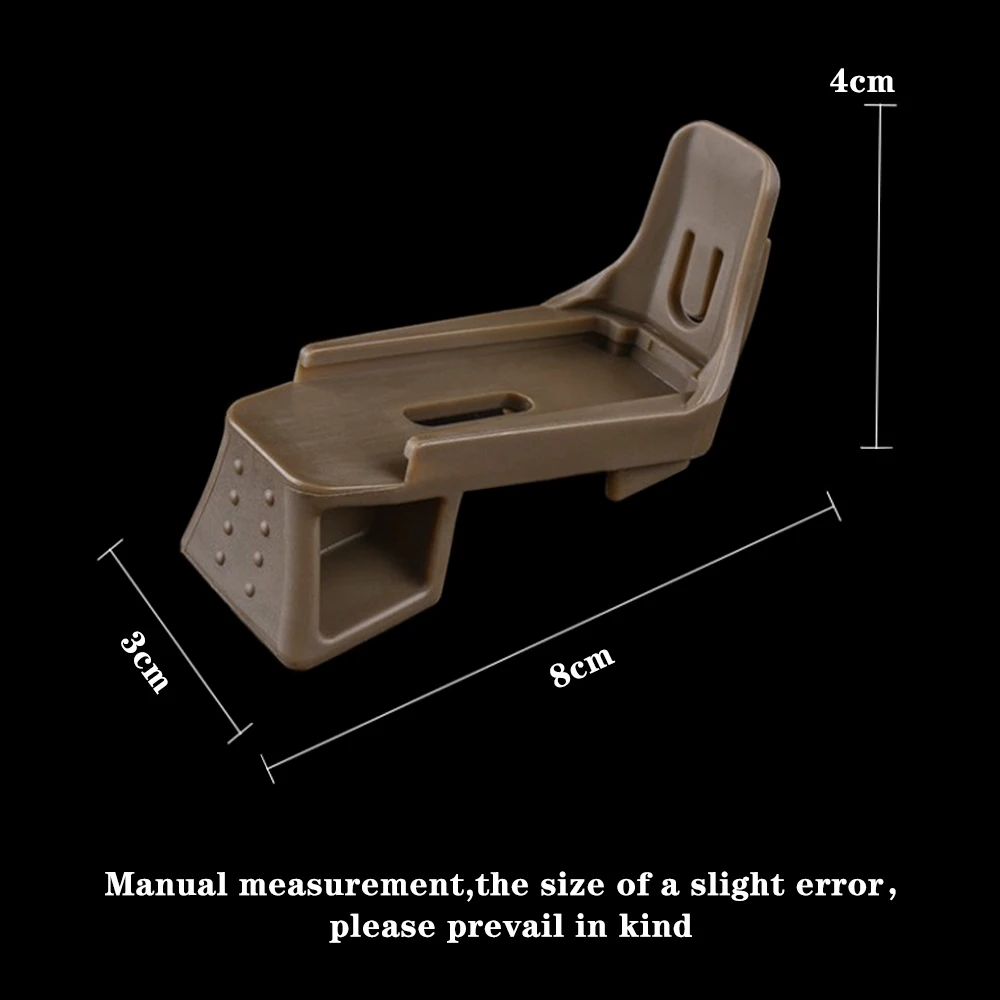 قاعدة مجلة Airsoft GBB PMAG التكتيكية دعم سريع السحب مع أداة تعديل نطاق الرؤية الليلية PEQ لحفر الرماية
