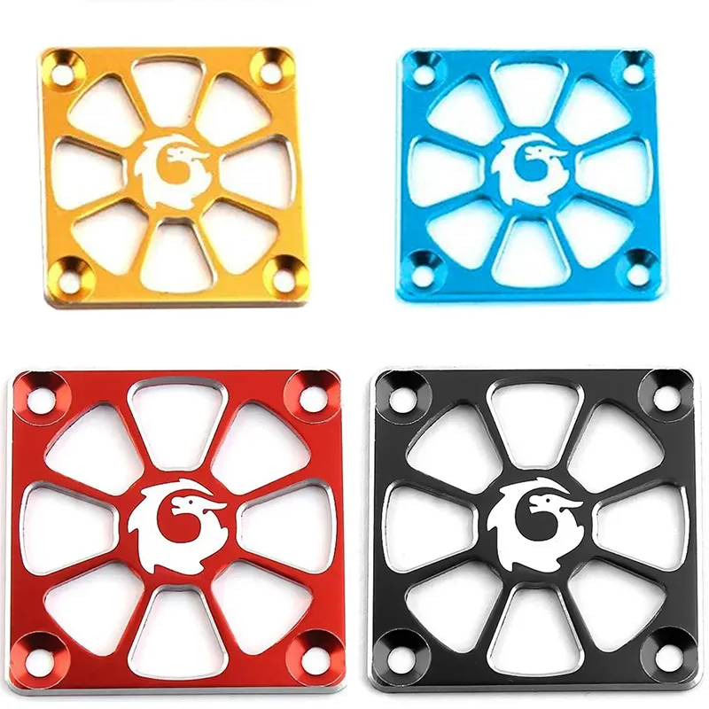 40*40mm Aluminum Alloy Motor Cooling Fan Cover for RC Car Motor ESC Cooling Fan Protective Cover Guard