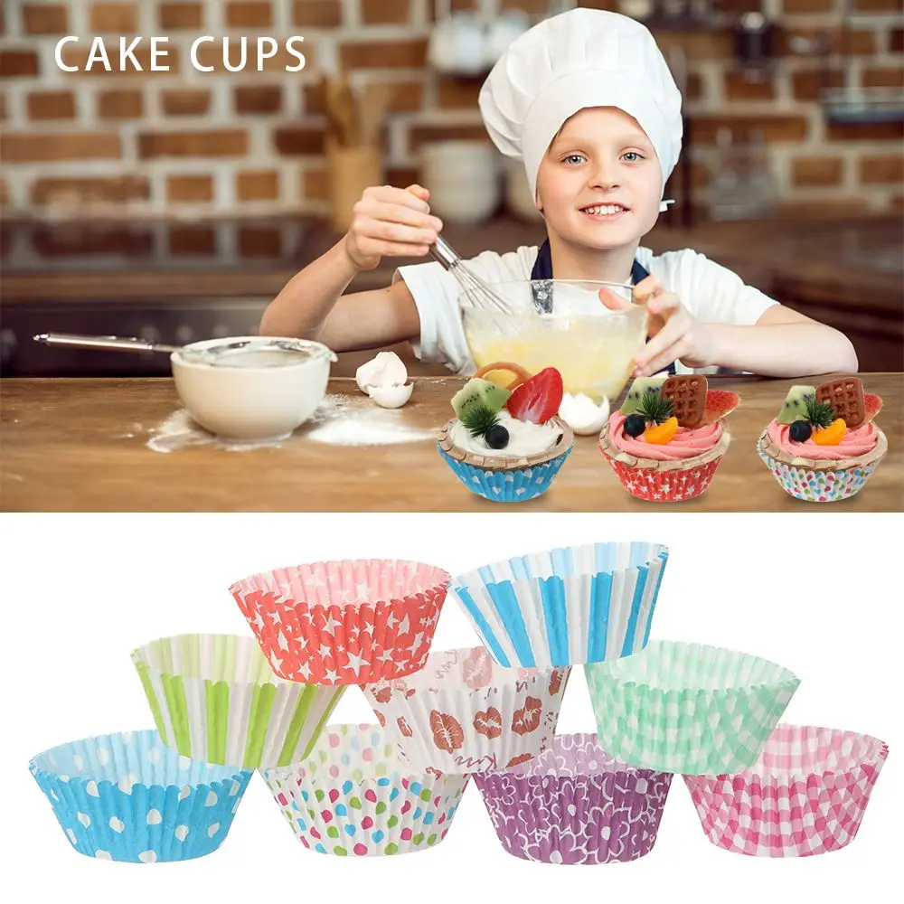 Cake Decorating DIY Party Tray Cup Contain CupCake Cake Mold Paper Holder Baking Tools