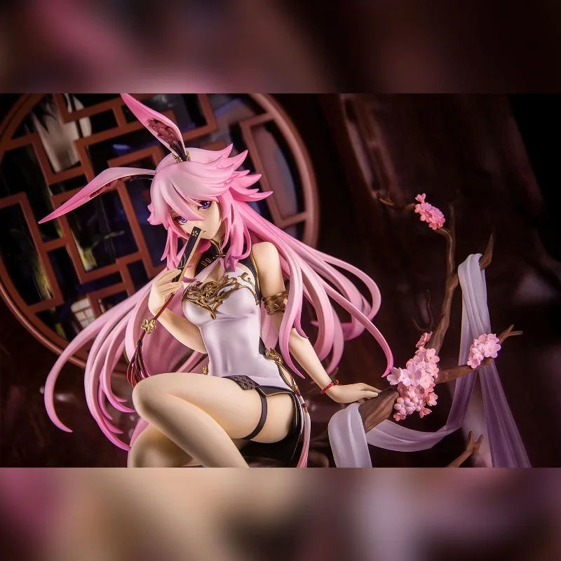 Em estoque cheongsam yae sakura [edição superior] série de animação limitada gk figura modelo estátua ornamento brinquedo da moda presente