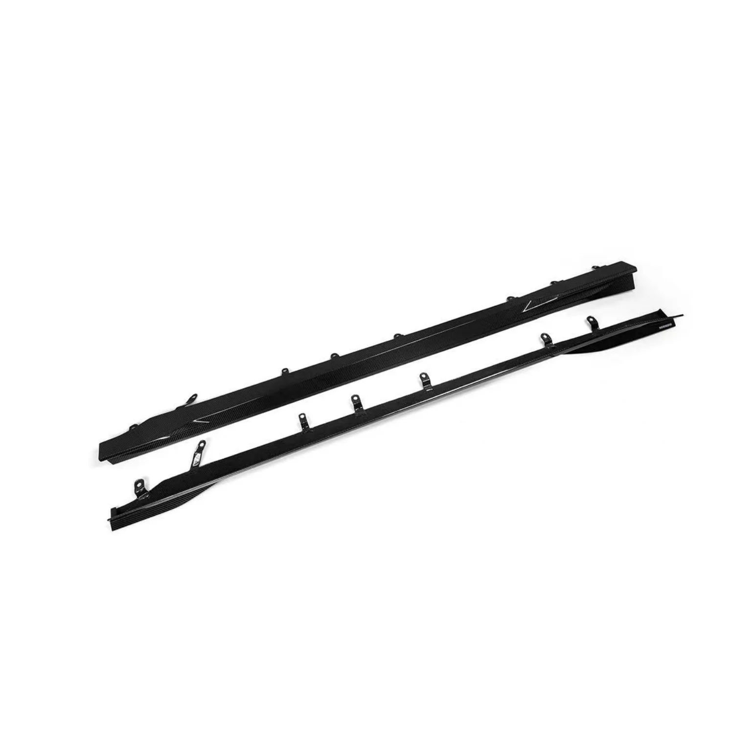 

2025-IN Automotive M2 CS Side Skirt Suitable for M2CS G87 SQ Style Dry Carbon Fiber Extended Side Skirt